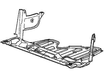 2009 Honda Accord Engine Cover - 74111-TA0-A10