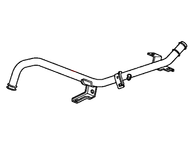 thumbnail image 2 of Genuine OEM Honda Heater Pipe 19510-R40-A50 – For 2010-2011 CR-V 2 of 2