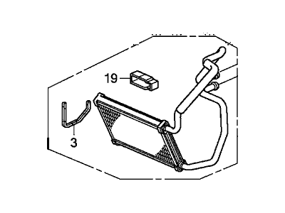 2011 Honda Accord Heater Core - 79115-TL0-G01