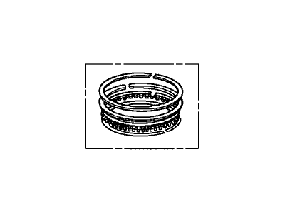 2010 Honda CR-V Piston Rings - 13021-R40-A01