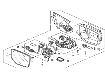 Honda 76208-TA5-A11