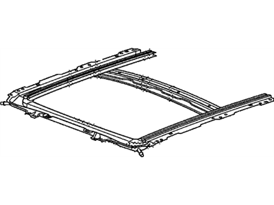 Honda 70100-TA0-A01 Frame, Sunroof