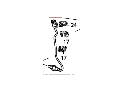 Honda 36532-R71-L01 Sensor, Front Oxygen