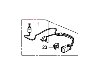 Honda Accord Neutral Safety Switch - 35740-TA0-A51