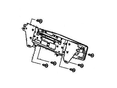Honda 39100-TA0-A02ZCRM Tuner, Assy *NH608L*