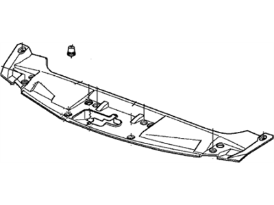 Honda 71123-TA5-A00 Cover, FR. Grille