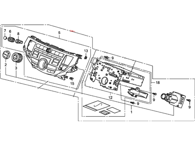 Honda 39100-TA0-A81ZARM Tnr, Radio *NH693L*