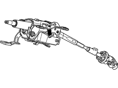 Honda 53200-TA0-A05 Column Assembly, Steering