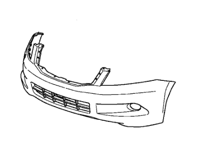 Honda 04711-TA0-A90ZZ Face, Front Bumper (Dot)