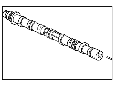 Honda 14120-R40-A00 Camshaft, Exhuast