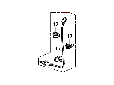 2009 Honda Accord Oxygen Sensor - 36542-R71-L01