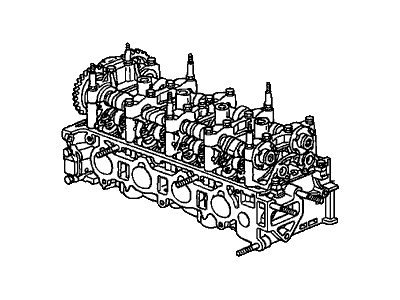 2009 Honda Accord Cylinder Head - 10003-R41-L01