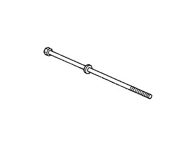 Honda 31202-PC2-006 Bolt, Through (Mitsuba)