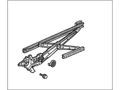 1992 Honda Civic Window Regulator - 72251-SR4-J01