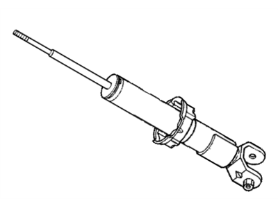 1995 Honda Del Sol Shock Absorber - 52611-SR3-A02