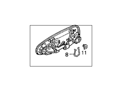 Honda 72140-SR8-A01ZC