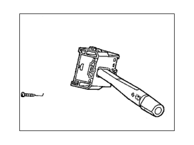 Honda 35256-SR3-A21 Switch Assembly, Wiper (C)