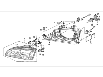 Honda 33100-SR3-A01