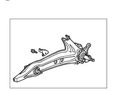 Honda 52371-SR3-A10 Arm, Left Rear Trailing (Drum)