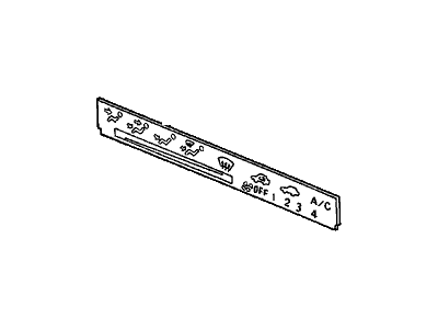 Honda 79551-SR3-013 Display, Mode Control