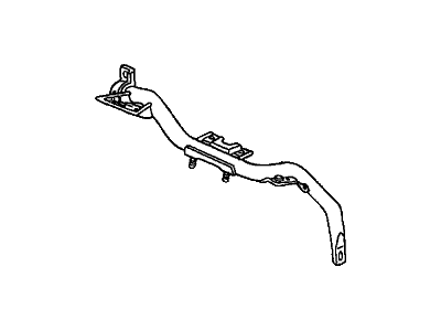 Honda 61170-SR3-A00ZZ Beam, Steering Hanger