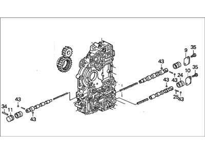 1993 Honda Civic Valve Body - 27105-P24-A81