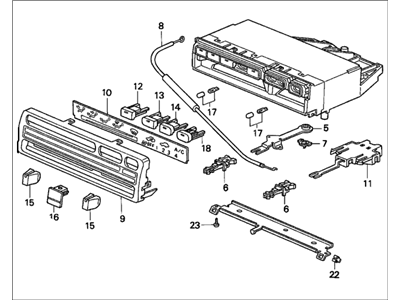 1994 Honda Civic A/C Switch - 79500-SR1-A01