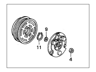 Honda 38900-P07-014