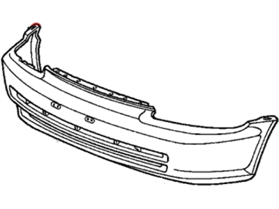 1994 Honda Civic Bumper - 71101-SR4-505ZZ