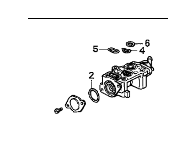 1992 Honda Civic Idle Control Valve - 16500-P06-A00