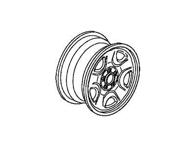 2004 Honda Pilot Rims - 42700-S9V-A02