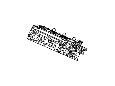 2006 Honda Pilot Cylinder Head - 10005-RYP-A02