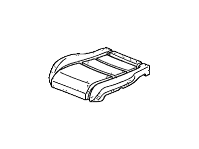 Honda 81532-S9V-A32 Pad, Left Front Seat Cushion