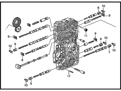 2006 Honda Pilot Valve Body - 27000-PVG-A00