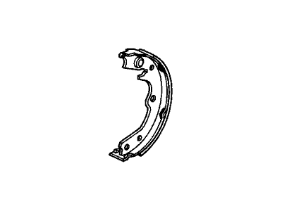 Honda Pilot Parking Brake Shoe - 43154-S9V-A01