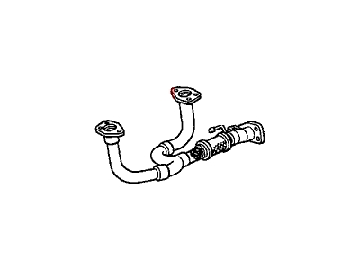 Honda 18210-S9V-A01 Pipe A, Exhuast