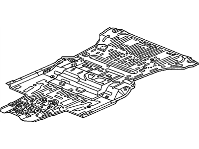 2006 Honda Pilot Floor Pan - 65111-S9V-A10ZZ