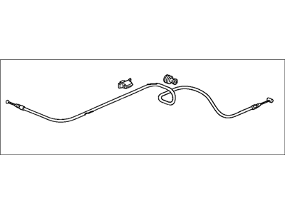 Honda 74130-S9V-A01 Wire Assembly, Hood