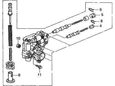 Honda 27200-PGH-000 Body Assy., Regulator