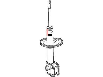 Honda 51605-STW-A02 Shock Absorber Unit, Right Front