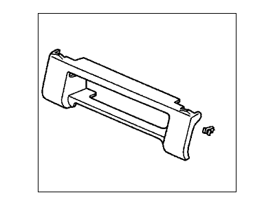 Honda 81195-S3V-A02ZC Cover, FR. Seat Riser *G59L* (FR) (MEDIUM FERN)