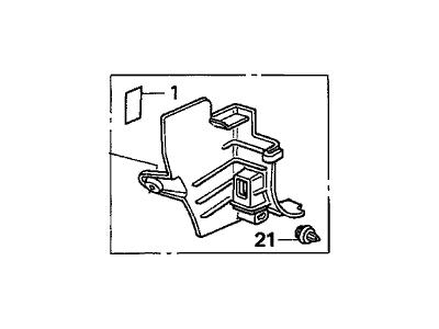 Honda 83161-S9V-A01ZA Lining Assy., L. Cowl Side *G59L* (MEDIUM FERN)