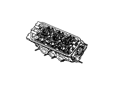 Honda 10004-PVF-A01 General Assembly, Front Cylinder Head