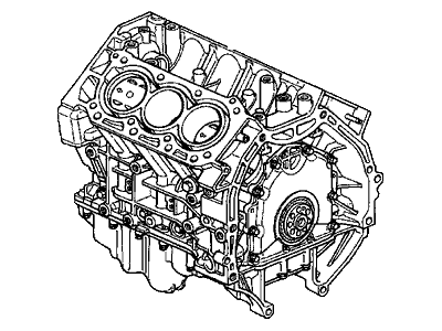 2003 Honda Pilot Engine - 10002-PVF-A00