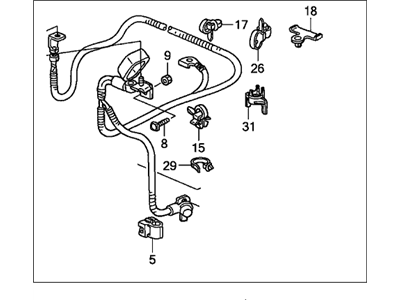 Honda 32410-STW-A10 Cable Assembly, Starter