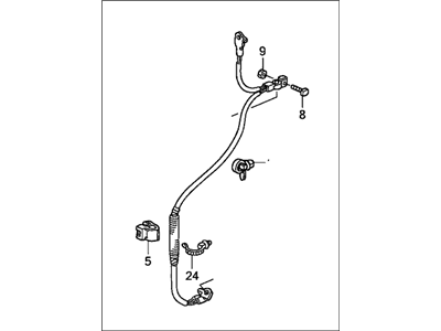 Honda 32600-S9V-A00 Cable Assembly, Ground