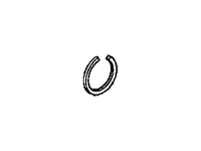 Honda 90602-P7W-000 Ring, Snap (37MM)