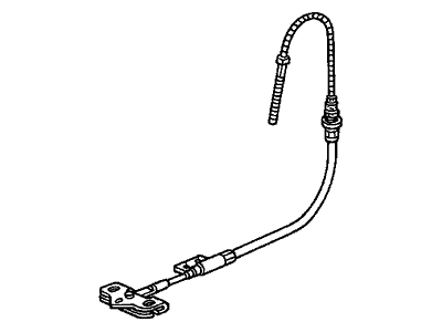 Honda Pilot Parking Brake Cable - 47210-S3V-A01