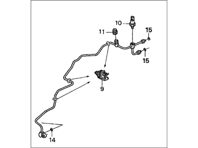 2004 Honda Pilot A/C Hose - 80341-S9V-A01