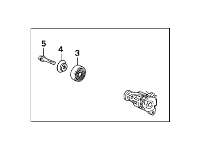 Honda 31170-PGK-A02 Tnsnr Assy, Auto